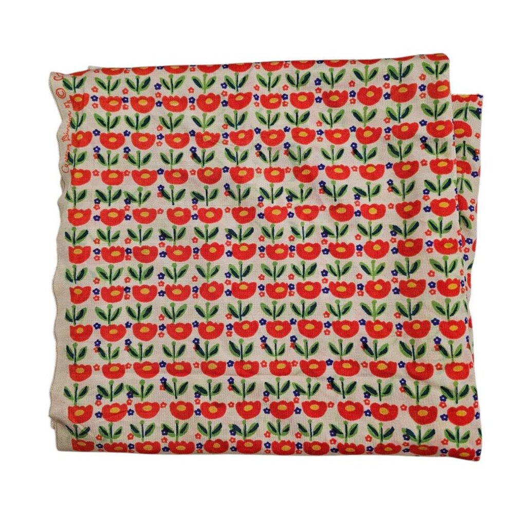 60s - 70s Gallery Division of Couleur Intl.l LTD tulip floral print fabric